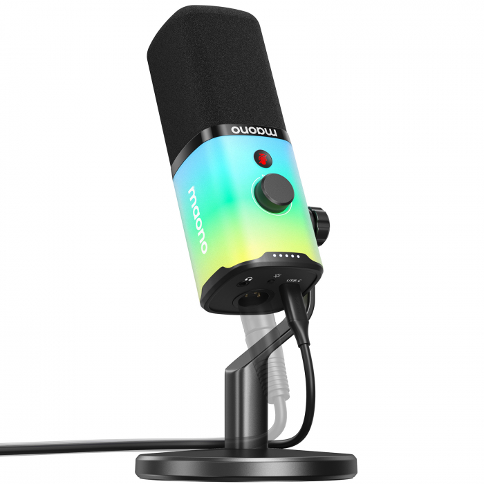 Maono PD100X RGB USB/XLR microfon dinamic pentru streaming [5]