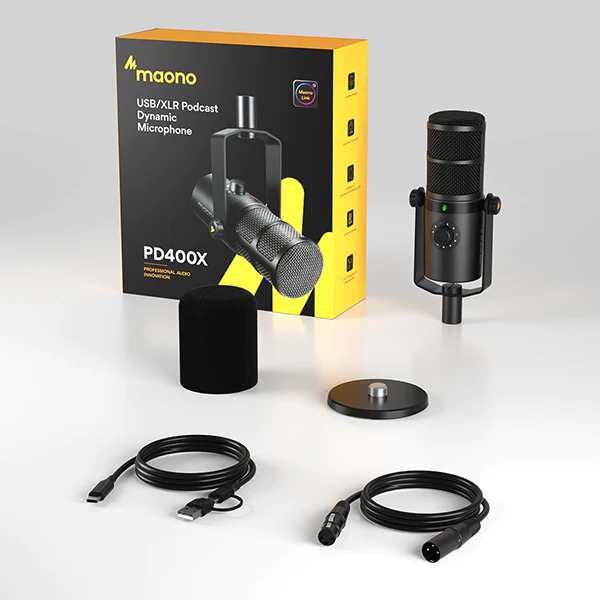 Maono PD400X USB/XLR dinamic microfon [11]