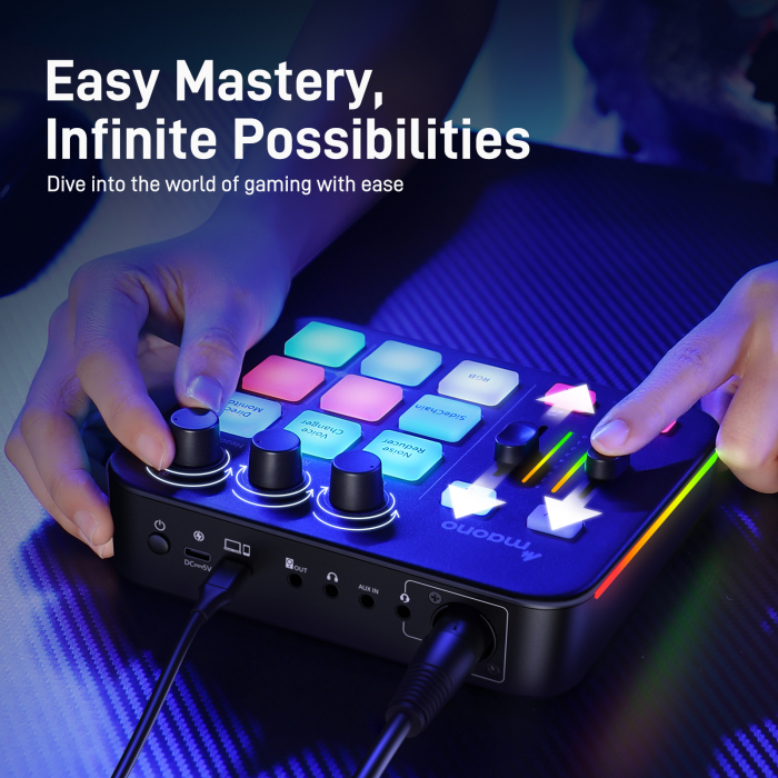 Maonocaster G1 NEO mixer audio streaming [11]