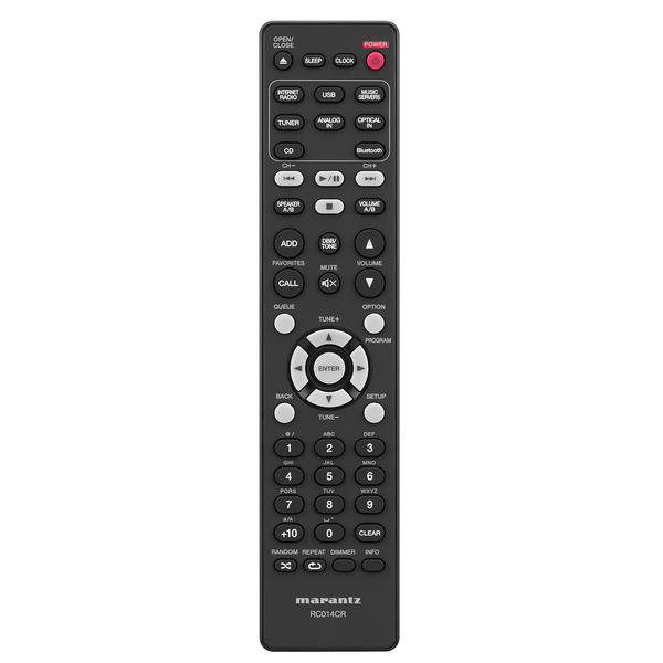 Marantz M-CR612 Amplituner Hi-Fi cu CD Bluetooth si USB player Argintiu [5]