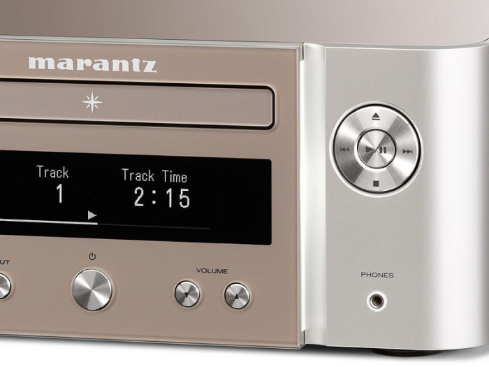 Marantz M-CR612 Amplituner Hi-Fi cu CD Bluetooth si USB player Argintiu [2]