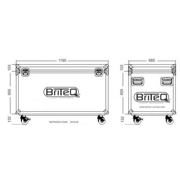 Case Briteq MATRIX5x5-CASE [9]