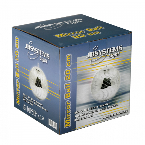 Efect LED JBSYSTEMS MIRROR BALL 8"/20cm [4]