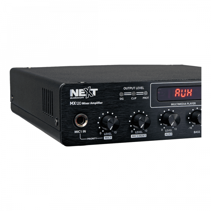 Next Audiocom MX120 Mixer și Amplificator cu Bluetooth 5.0 și telecomandă [4]