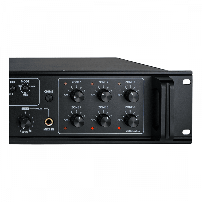 Next Audiocom MX350 Mixer și Amplificator de linie cu 6 zone și telecomandă [3]