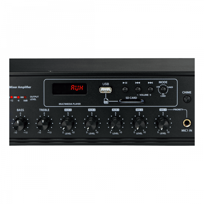 Next Audiocom MX350 Mixer și Amplificator de linie cu 6 zone și telecomandă [7]