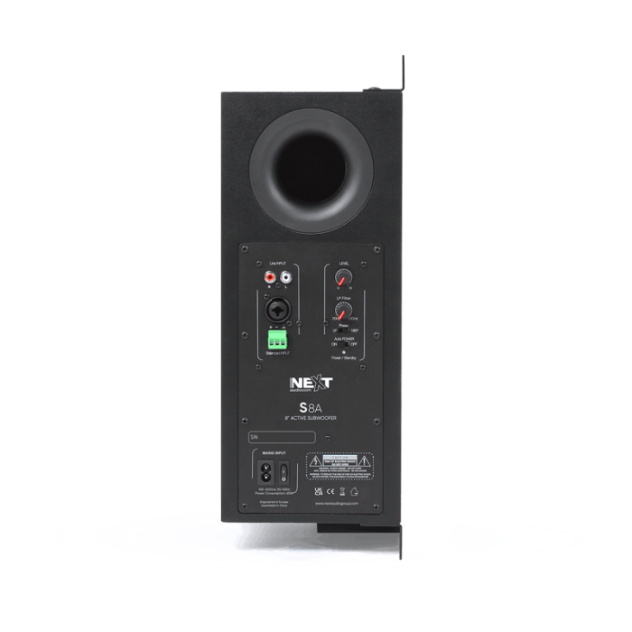 Next Audiocom S8A subwoofer activ 120W cu prindere de perete sau tavan [4]