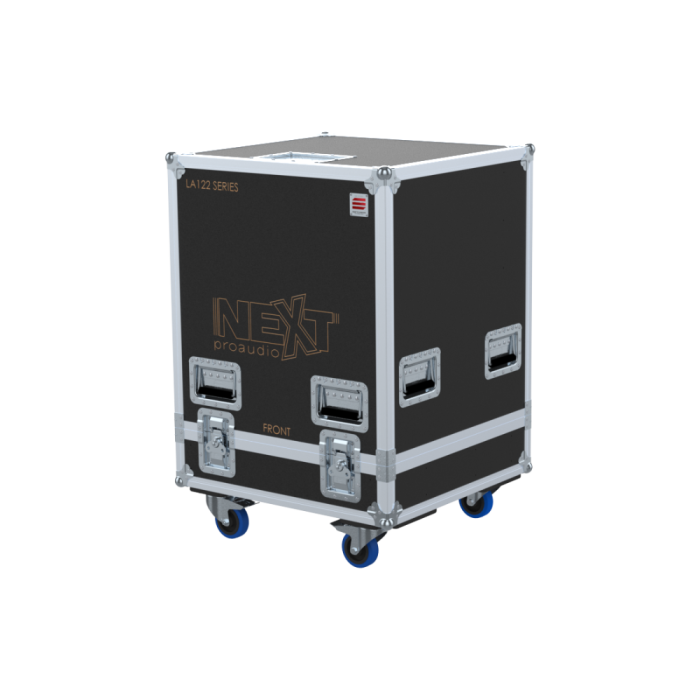 NEXT Proaudio LA122A Set 6 elemente Line Array Active 12”, 13.320W Program, 2 Flight Case [5]