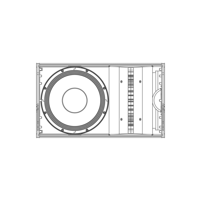 NEXT Proaudio LA122A Set 6 elemente Line Array Active 12”, 13.320W Program, 2 Flight Case [4]