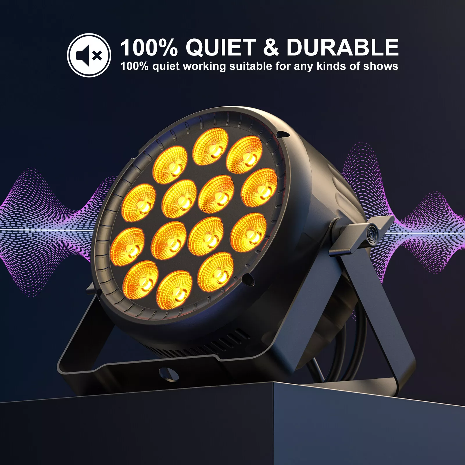 PAR LED 14x15W RGBW cu carcasa de aluminiu [5]