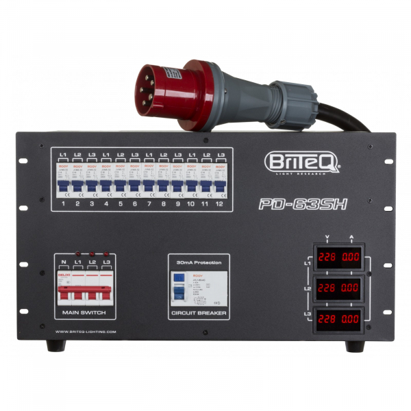 Briteq PD-63SH/FRA-BEL Distributie de curent [2]