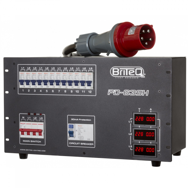 Briteq PD-63SH/FRA-BEL Distributie de curent [3]