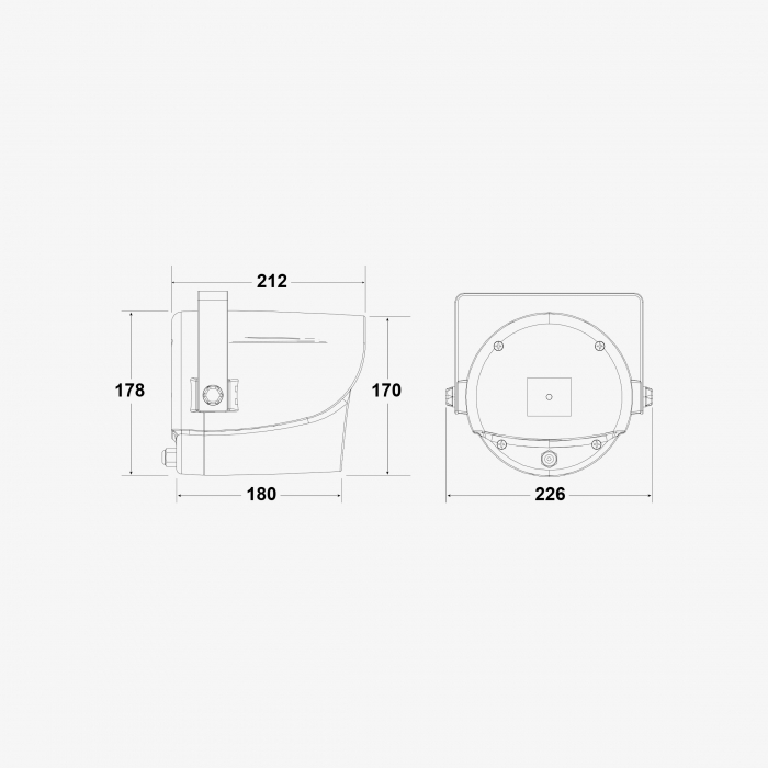 Audiophony PA PHP530 proiector de sunet de exterior 30W [4]