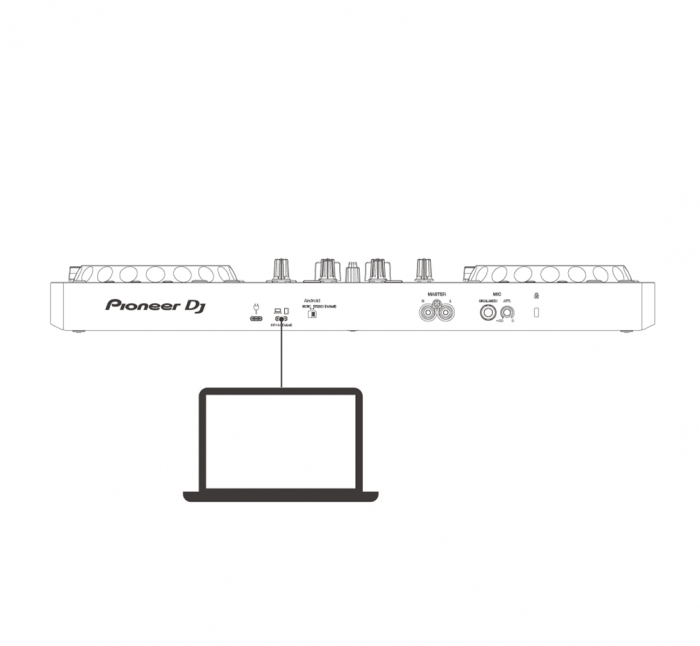Pioneer DJ DDJ-FLX4 controller cu 2 canale pentru Serato DJ Lite si Rekordbox [7]