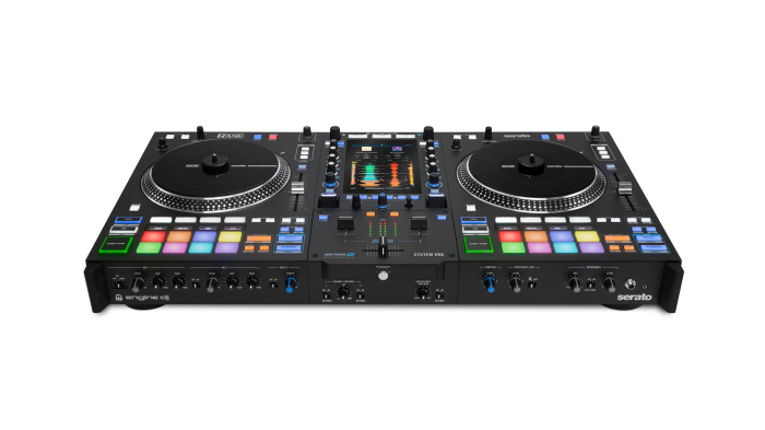 Rane System One controller DJ standalone cu platane motorizate, Engine DJ și Serato DJ Pro [2]