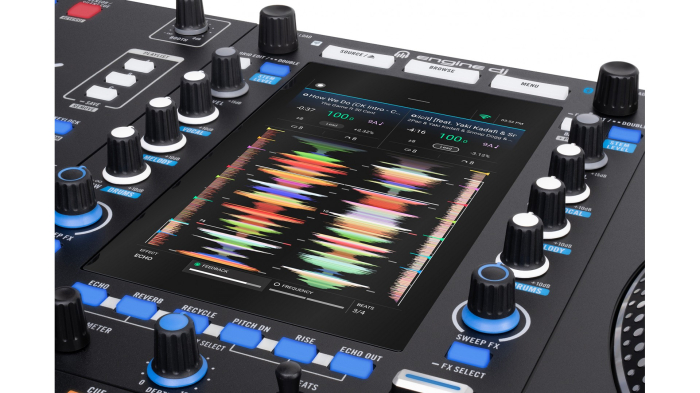 Rane System One controller DJ standalone cu platane motorizate, Engine DJ și Serato DJ Pro [6]