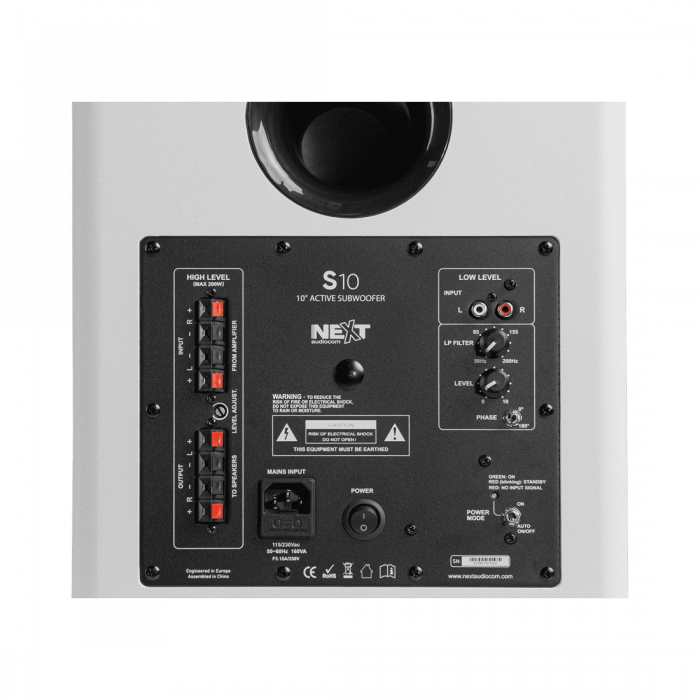 Next Audiocom S10 Subwoofer activ de 10" și 100W [3]