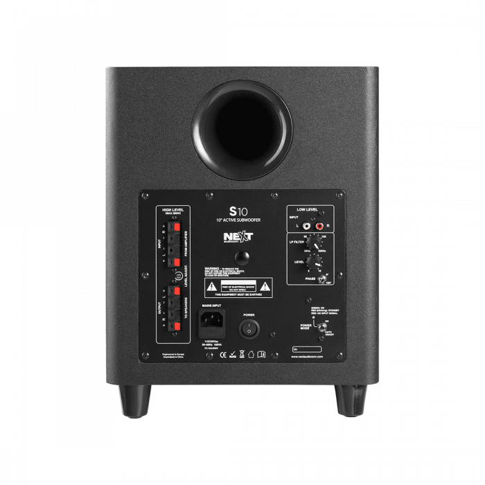 Next Audiocom S10 Subwoofer activ de 10" și 100W [3]