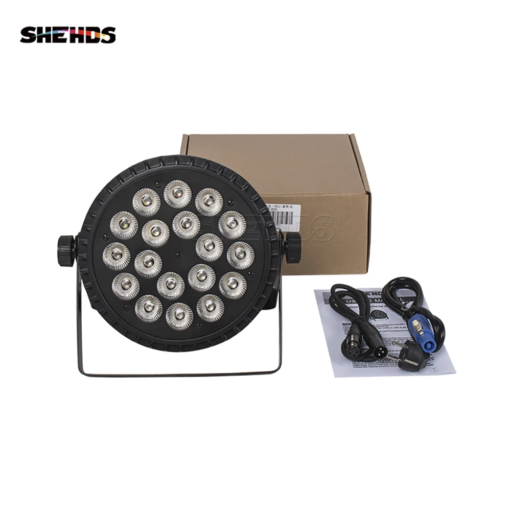 SHEHDS LED Flat Par 18x18W RGBW [2]