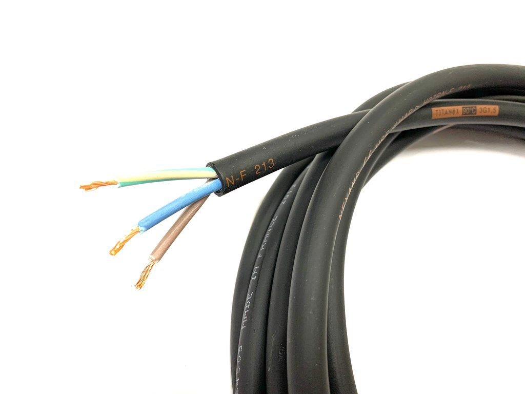 Titanex Neopren 3x1.5mm cablu de curent H07RN-F [3]