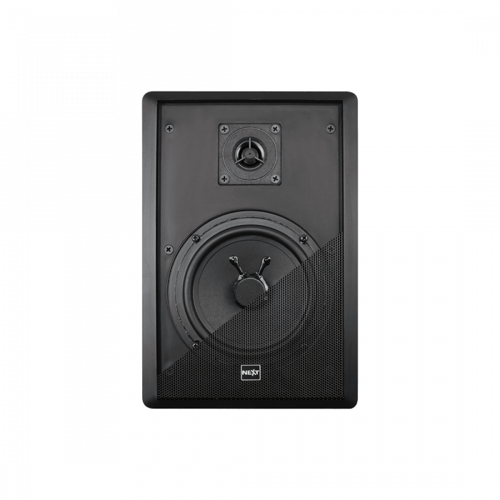 Next Audiocom W5F Negre set boxe de perete ultrasubțiri de 50W în 8 Ohm [3]