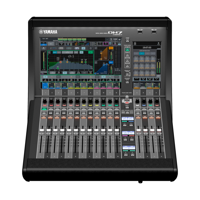 Yamaha DM7 Compact consolă digitală 72 canale cu Dante 144x144, 48 Mix, 16 fadere [3]