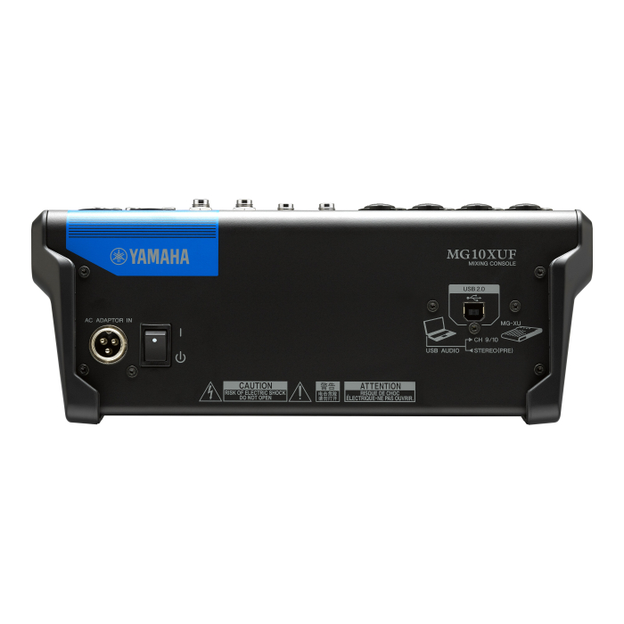 Yamaha MG10XUF mixer analogic 10 canale cu fadere, USB 192kHz, 24 efecte SPX [4]