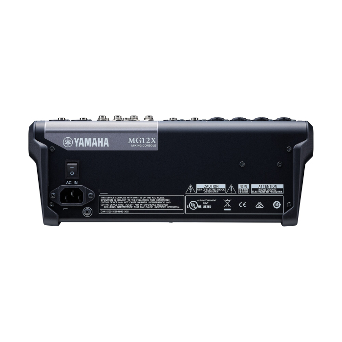 Yamaha MG12X mixer analogic 12 canale, 6 intrări Mic, 24 efecte SPX, 2 AUX [4]
