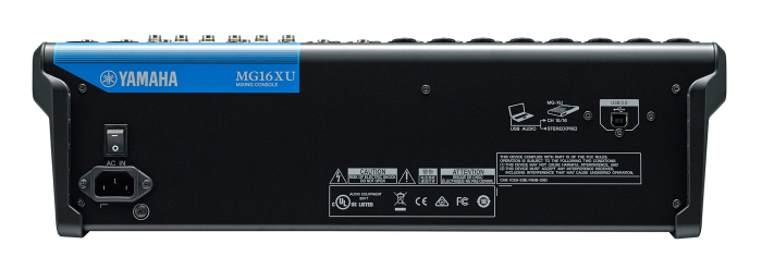 Yamaha MG16XU mixer analogic 16 canale, USB 24-bit/192kHz, 24 efecte SPX [4]