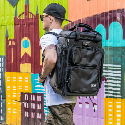 UDG Ultimate ProducerBag Large Black/Orange Inside [4]