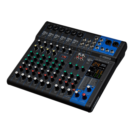 AUDIO LIVE/PA - Yamaha MG12XUK mixer analogic compact 12 canale, USB 192kHz, 24 efecte SPX