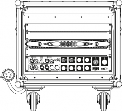 4-Channel Power Rack Amplifier NEXT N-RAK20 [3]
