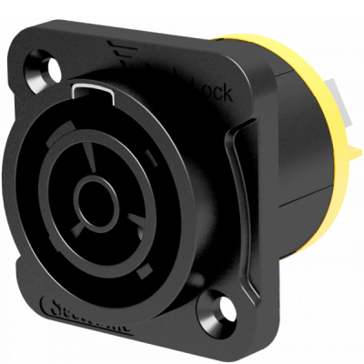 CABLURI & CONECTORI - Seetronic Mufa Speakon IP pannel de curent SAC3FPX
