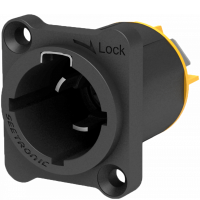 CABLURI & CONECTORI - Seetronic SETSAC3MPX conector Speakon cu IP pentru panel