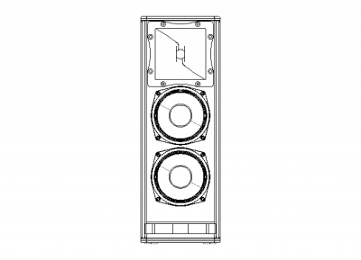 Next Proaudio HFA 206p Passive 2-Way Full-Range Vertical Array [4]