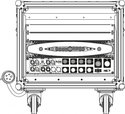 8-Channel Power Rack Amplifier NEXT N-RAK40 [2]