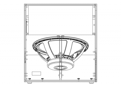 NEXT Proaudio LAs118A Active Hybrid-Horn Arrayable Subwoofer [5]