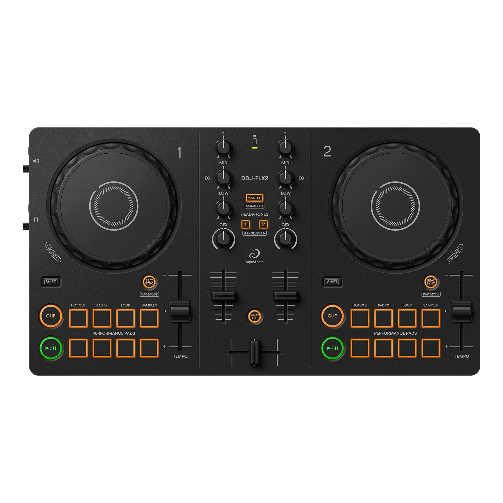DJ controllere - AlphaTheta DDJ-FLX2 controller DJ