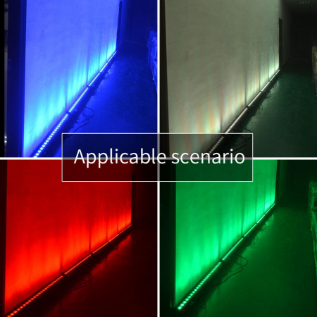 Bara LED 24 x 3W RGB cu telecomanda [2]