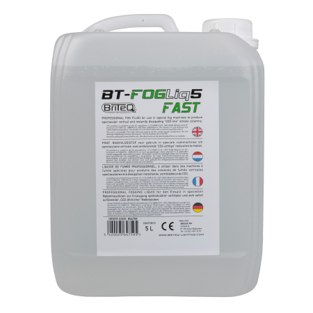 Lichide Fum Ceata Baloane - Briteq BT-FOGLIQ5 FAST lichid fum cu dispersie rapida tip CO2