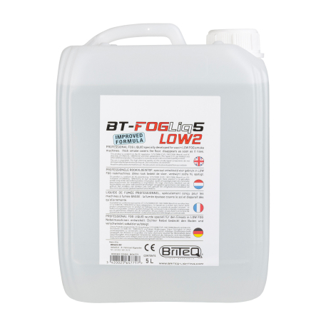 Lichide Fum Ceata Baloane - Briteq FogLiq5 LOW2 lichid pentru masina de fum greu