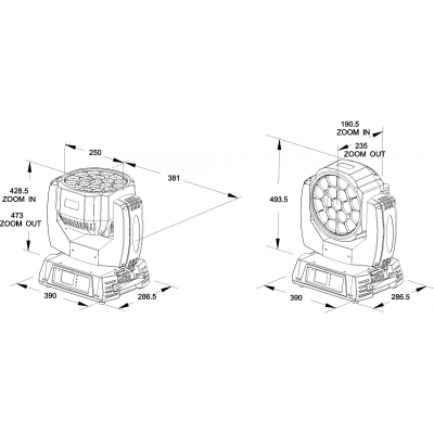 BRITEQ BTX-CIRRUS II Moving head wash 19x30W RGBW [10]
