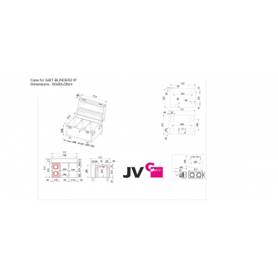 Briteq Jv Case for 3xBT-BLINDER2 IP [4]