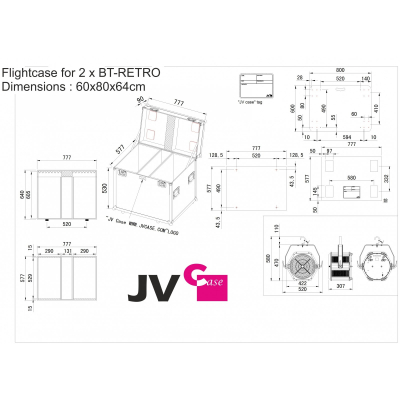 Briteq Jv Case for 2xBT-RETRO [4]