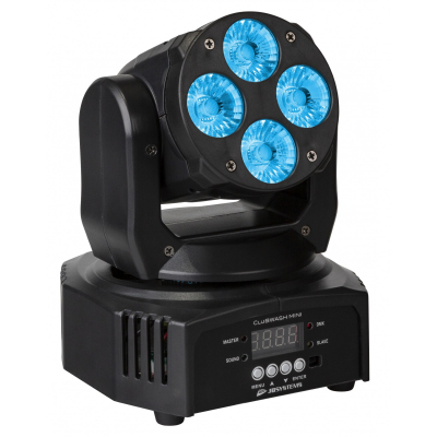 JB SYSTEMS CLUBWASH Mini Moving Head Washlight cu 4 LEDuri de 12W RGBWA+UV [3]
