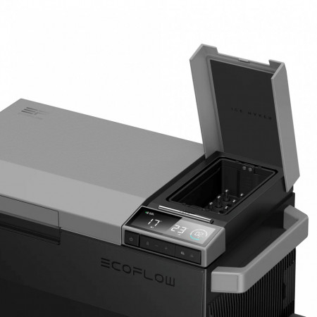 Ecoflow Glacier Frigider portabil cu mașină de gheață integrată și conectare la baterie portabilă sau panou solar [2]