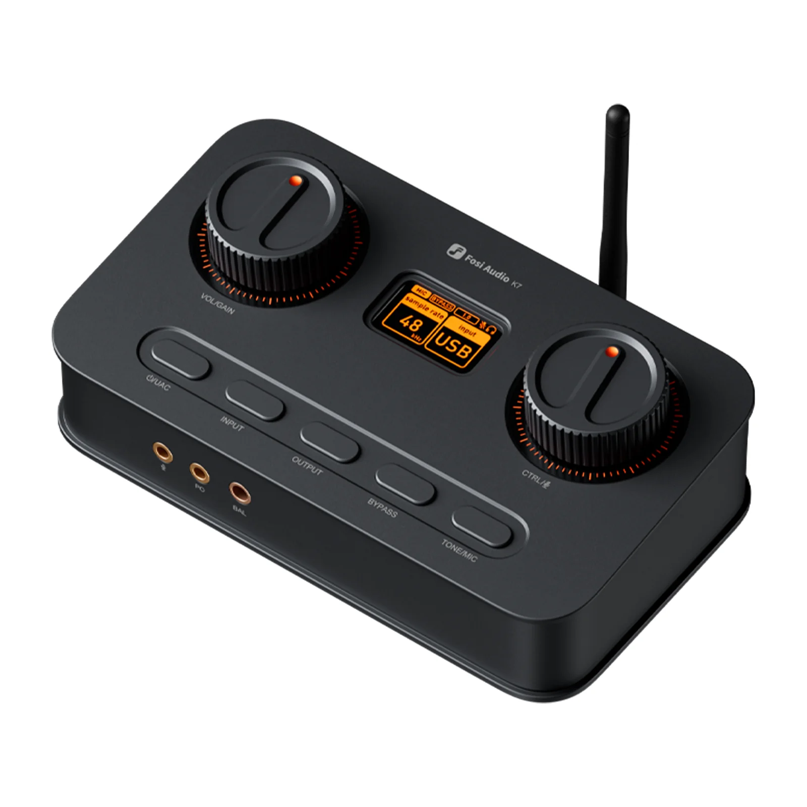 DAC - Fosi Audio K7 DAC Hi-Fi si amplificator de casti