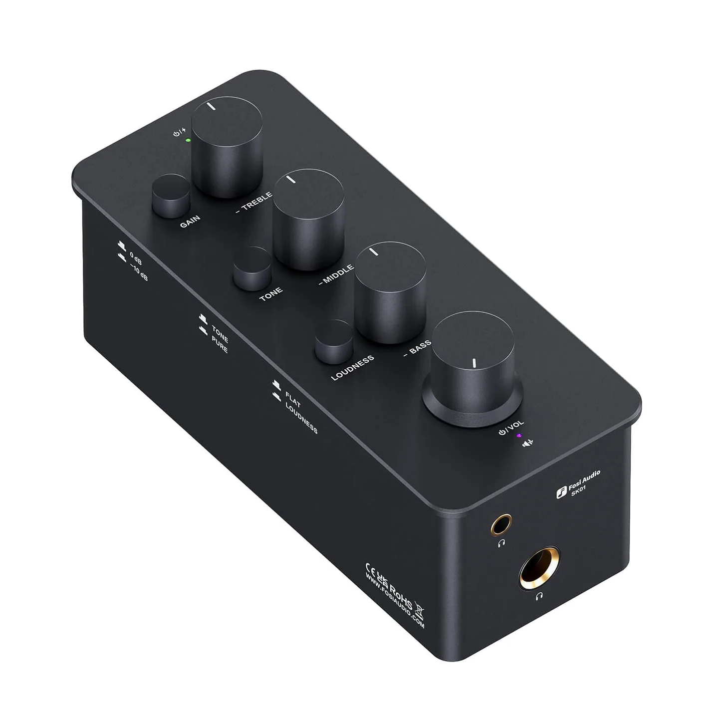 Preamplificatoare - Fosi Audio SK01 Amplificator de casti si Preamplificator