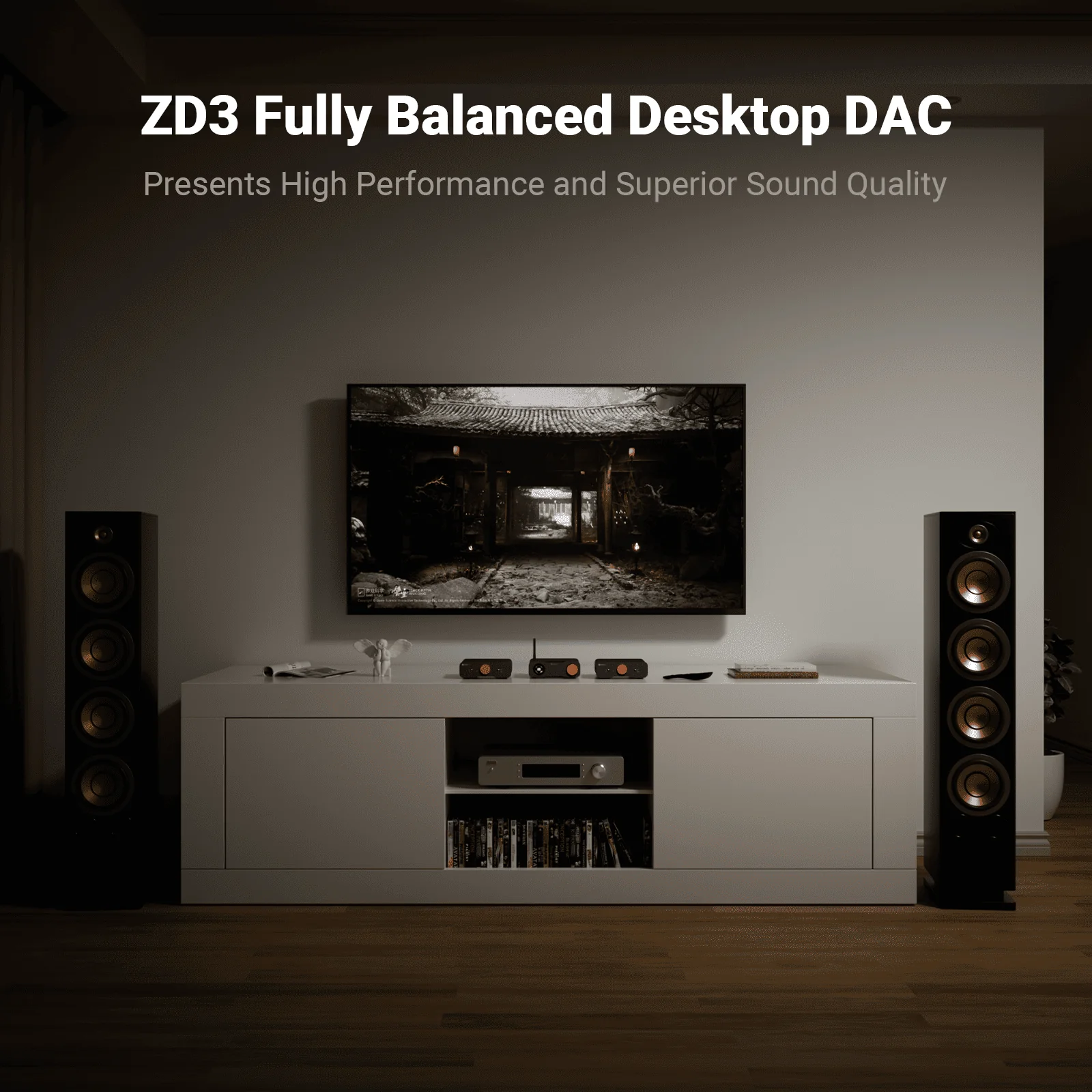 Fosi Audio ZD3 DAC Desktop complet balansat pentru audiofili [5]