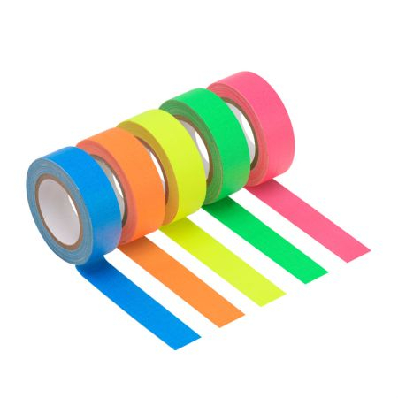 SCENOTEHNICA & ACCESORII - Gafer.pl Pocket PRO Fluo set 5 benzi adezive colorate 19mmx5m